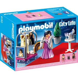Playmobil City Life 6150 Top modèle avec tenues de soirée pas cher