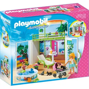 Playmobil Summer Fun 6159 Coffre Terrasse de vacances pas cher