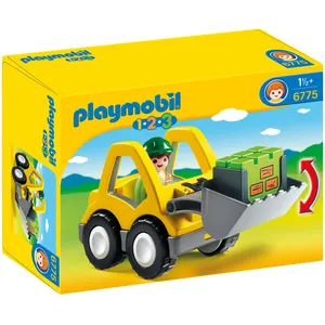 Comparateur de prix : Playmobil Playmobil 6775 - Excavatrice Et Ouvrier 1.2.3