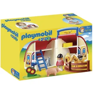 Playmobil 6778 - Ferme Transportable pas cher