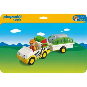 Playmobil 123 6743 - Transport De Rhinocéros pas cher