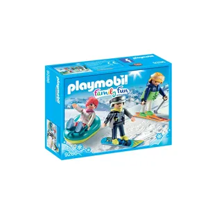 PLAYMOBIL - Family Fun Les Sports d'hiver - Vacanciers aux Sports d'Hiver pas cher
