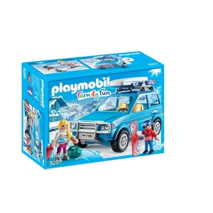 Lot Playmobil Camping - Voiture, Bateau, Tentes, Restaurant, 16 Figurines - Occasion