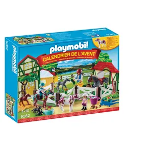 Playmobil 9262 - Calendrier De L'avent "Centre Équestre pas cher