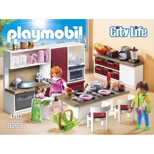 Comparateur de prix : PLAYMOBIL - 9269 - City Life - La Maison Moderne - Cuisine Aménagée