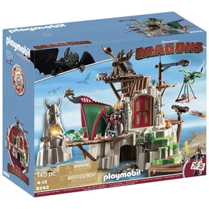 PLAYMOBIL - Dragons Edition Limitée - Campement de l'île de Beurk pas cher