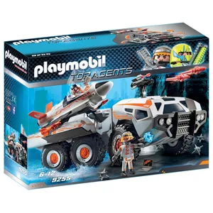Playmobil Top Agents 9255 Camion et navette de la Spy Team