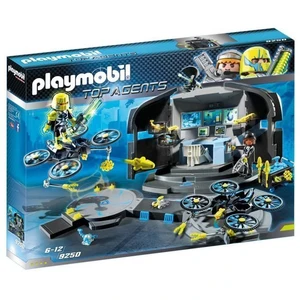 Comparateur de prix : Playmobil Top Agents - Centre De Commandement Du Dr.drone 9250 Multicolore