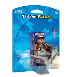 Comparateur de prix : PLAYMOBIL - Pirate avec bouclier - Playmo-Friends - Mixte - A partir de 4 ans