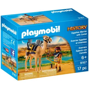 Playmobil History 9167 - Guerrier Egyptien Et Chameau pas cher