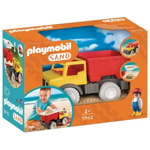 Playmobil Sand 9142 Camion tombereau avec seau pas cher