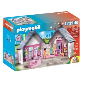 PLAYMOBIL Magasin de mode à emporter pas cher