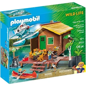 Playmobil Playmobil Wild Life 9320 - Chalet Sur Le Lac Et Hydravion