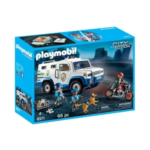 Comparateur de prix : Playmobil Playmobil 9371 - Fourgon Blindé Avec Convoyeurs De Fonds