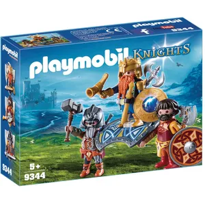 PLAYMOBIL - Knights - Roi des nains - Nouveauté 2019 - Mixte - A partir de 5 ans pas cher