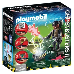 PLAYMOBIL 9349 - Ghostbuster - Playmogram 3D - Winston Zeddemore pas cher