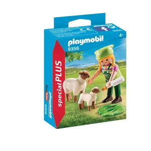 Comparateur de prix : PLAYMOBIL - Country - Fermière avec moutons - Jouet pour enfant de 4 ans et plus
