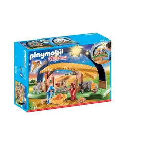PLAYMOBIL 9494 - Christmas - Creche avec illumination - Nouveaute 2019 TU pas cher