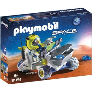 Playmobil Space 9491 Spationaute avec véhicule d'exploration spatiale pas cher