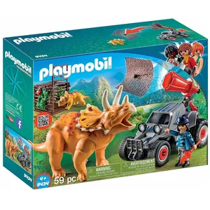 Comparateur de prix : Playmobil The Explorers 9434 - Bandit Avec Tricératops