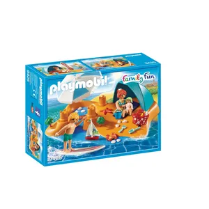 Comparateur de prix : Playmobil Playmobil 9425 - Famille De Vacanciers Et Tente