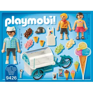 9426 playmobil marchand de glaces et triporteur 1218 FC-1-12054649 pas cher