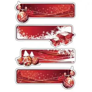 Comparateur de prix : HERMA AUTOCOLLANTS DE NOEL DECOR VOEUX DE NOEL, PAILLETÉ NOIR 15258