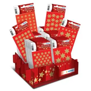 HERMA Sticker de Noel DECOR "étoiles", dans un présentoir de pas cher