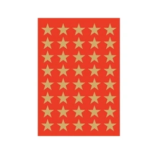 Comparateur de prix : Herma stickers de nöel étoiles 15 mm doré 3 feuilles de 35 3935