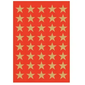 Comparateur de prix : Herma stickers de noel decor étoiles, 10 mm, doré 3x105 stick 4052