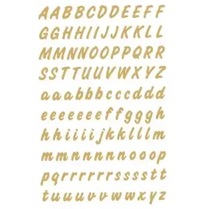 Comparateur de prix : Herma Stickers - Lettres - Or - A à Z - Majuscules - Autocollants Décoratifs