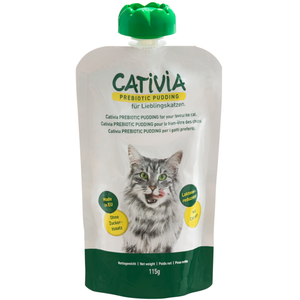 115g Cativia Prebiotic Pudding Friandises pour chats pas cher