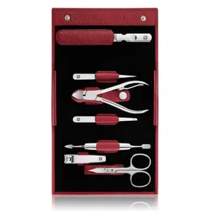 Comparateur de prix : Zwilling Classic set de manucure 7 pcs. en rouge Kit manicure 1 art.