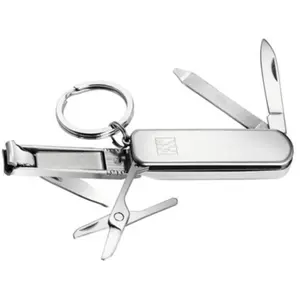 Comparateur de prix : ZWILLING Couteau de Poche en Acier Inoxydable avec Coupe-ongles, Noir, 6 m, 1 Unité