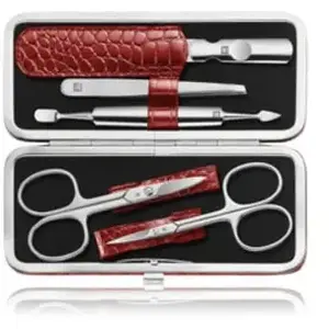 Comparateur de prix : Zwilling Classic Manucure Set 5 pcs. en rouge 97646-008-0 Kit manicure 1 art.