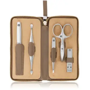 Comparateur de prix : Zwilling Twinox Taupe kit manucure