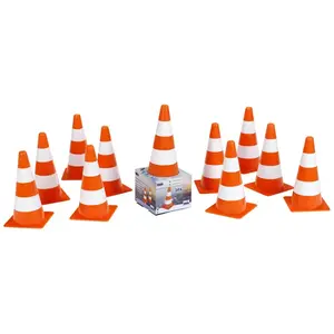 Klein Toys Klein Toys Theo Klein Cônes Signalisation, 10 Pcs pas cher