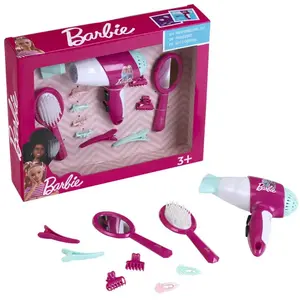 Comparateur de prix : Klein set de coiffure avec sèche-cheveux et accessoires 7 pièces rose