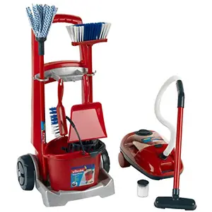Comparateur de prix : KLEIN - Chariot de ménage Vileda avec aspirateur électronique