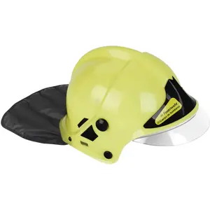 Klein Casque de pompier avec visière, phosphorescent pas cher