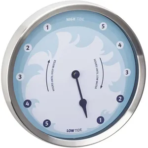 Comparateur de prix : TFA Dostmann 60.3029.06 Horloge à marée analogique avec cadre en acier...