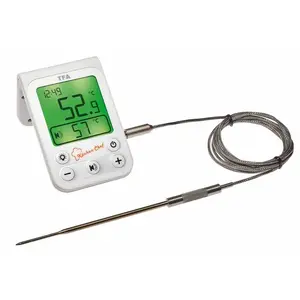 Comparateur de prix : Tfa Dostmann Thermomètre 14.1510.02 Kitchen Chef Digital Bbq