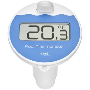 Comparateur de prix : TFA - Emetteur pour piscine avec écran 30.3238.06 - bleu