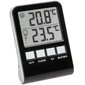 Comparateur de prix : TFA - dostmann palma thermomètre de piscine sans fil anthracite 30.3067.10