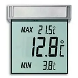 Comparateur de prix : Thermomètre de fenêtre Tfa Dostmann 30.1025 argent