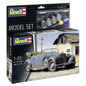 Maquette Revell Model Set Typ 320 (W142) Cabriolet  1/35  - Maquette militaire  - RV-63354  pas cher