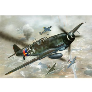 Comparateur de prix : Revell - 64160 - Maquette - Modèle Messerschmitt Bf-109 - Echelle 1:72, Gris
