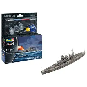 Comparateur de prix : Maquette Bateau Militaire - Revell - Cuirassé Gneisenau - 48 pièces - 15 ans et plus