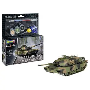 Revell Maquette char : M1A1 AIM(SA)/ M1A2 Abrams pas cher