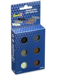 Comparateur de prix : Set RAF WWII (6x 14ml) Peinture à maquette Revell - Enamel